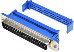 2Pcs Didc37 Db37 Male Serial Port C0innector IDC Crimp Type D - Sub Com C0innectors 37Pin Plug 37P Adaptier for Ribbon Cable Wire New 2026 High for Reliable Electronic Component, Precision