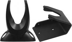 Artibetter 2pcs Barcode Scanner Wall Mount Bracket and Desk Stand Barcode Scan Apparatus Holder with Space-Saving Design for Logistics Retail Warehouse Minimalist Style Scanner Accessories