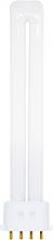 Satco S8367 3000K 13-Watt 2G7 Base T4 Twin 4-Pin Tube for Electronic and Dimming Ballasts, White, 1 Count (Pack of 1)