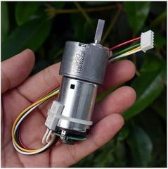 DC24V 43 RPM Steel Metal Gear Electronic Starter, Reduction Electronic Starter Geared Electronic Starter 33 MM Reduction Box with Thermal Fuse, Speed Feedback Motor Drivers