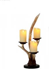 Antler Table Lamp Electronic Candle Decoration Table Lamp Decoration Living Room Bedroom Bedside Cafe Table Lamp