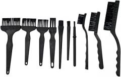 10-Piece Anti-Static Nylon Brush Kit for Keyboard Cleaning and Electronics Maintenance Portable and Versatile Computer Brush Set for Dust Removal