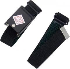 Static Discharge Wrist Strap With Adjustable Fit And Conductive Yarn For Electronics Assembly And Repair Environments