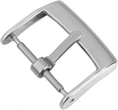 Stainless Steel Watch Clasp Metal Buckle for Watch Bands Easy Installation Silver Design Compatible and Electronic Straps