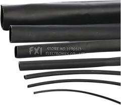 2 Trackier Metiers Lot Heat Shrinkable Tube 11mm 12mm 13mm 14mm 15mm 16mm 18mm 30mm Black Insulation Sleeve New 2026 High for Reliable Electronic Component, Precision, Stable Performance