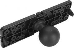 CCYLEZ Universal Fish Finder Mount Plate, 1.5 Inch Ball Boat Electronic Fish Finder Holder for Chartplotters