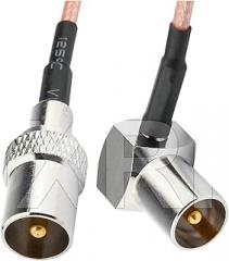 TV IEC Cable Male to Female Cable Coaxial TV Satellite Antenne TV Angten Cable New 2026 High for Reliable Electronic Component, Precision, Stable Performance