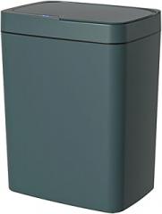 15/18L Bathroom Trash Can Automatic Bagging Electronic Trash Can Waterproof Narrow Garbage Bucket for Home