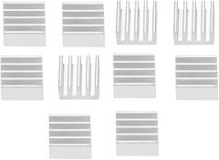 10pcs Miniature Heat Sinks, Electronic Device Heat Sinks, Ventilation Heat Sinks, Ideal for Reducin Hardware Thermal Failure