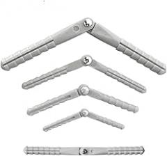 Hy 20 Pcs D2.0 D2.5 D4.5 Plastic Needle Hinge Stick Pivot Pinned and Round Hinges Stitch Pin for Rc Model Accessories New 2026 High for Reliable Electronic Component, Precision, Stable Performance
