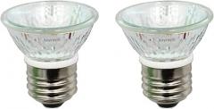 Anyray A1876Y (2-Bulbs) HR16 120V 35W E27/ E26 MR-16 35 Watt JDR C Bulb Lamp FMW Flood with Lens