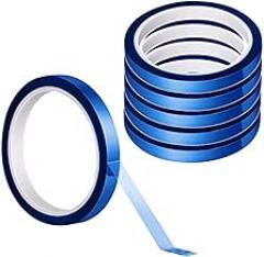 6 Rolls Heat Tape for Sublimation, Heat Tape Set for Electronics Crafts 10mmx108Ft (33M)