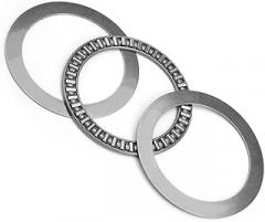 Othmro AXK80105+2AS Thrust Needle Roller Bearings 80mm Bore 105mm OD 6mm Width Needle Bearings High Carbon Chromium Bearing Steel Needle Roller Bearing for Industrial Robots Electronic Parts