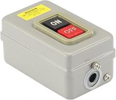 Power Control Button Switch Three-Phase Latching Electronic Starter Start Button Press Switch BS211B BS216 BS230 10A 380V Start Stop ON-Off (Color : BS230B) KOKYLEZN