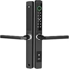 TTLock APP Smart Lock Fingerprint Magnetic Card Keyless Fully Automatic Electronic Smart Door Lock for Glass Aluminum Sliding