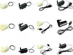 DC 3V Small Water Pump Horizontal Small Silent Submersible Pump DC3W Fountain Vertical Mini 4.5V 5V 6V USpB Drive New 2026 High for Reliable Electronic Component, Precision, Stable Performance