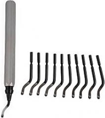 Elecshop Spare Part RB1000/BS1010 Deburring Tool 128x12mm for Edge Cleanup Handle Burr