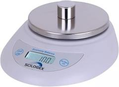 SCILOGEX 3000g x 1g Digital Balance Scale – High Precision Electronic Gram Scale with Stainless Steel Pan & LCD Display for Jewelry, Laboratory & Home Use