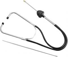 Car Engine Mechanic Stethoscope Sensitive Hearing Tool, Automotive Engine Diagnostic Tool with Extended Probe, Automotive Stethoscope Sound Diagnostic Device for Car Motorcycle Truck (1PC)