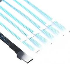 for 1PC High- ity PCIE SFF 8611 4I to 6 SATA 7p Adapter for 1PC Efficient Server PerFOR 1PCmance