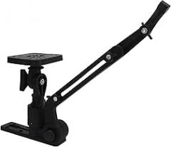 Asixxsix Fish Finder Mount, 1.5 Ball Base Electronics Fish Finder Mount Mounting Plate Bracket Base, Transducer Mounting Arm, Universal Mounting Plate for Kayak Fish Finder Installation