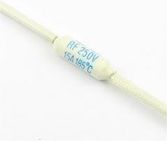 Electronic Rice Cooker Thermal Fuse Links RF TF Cutoff 250V 10A 15A 20A Axial Lead 5Pcs(185C 15A)