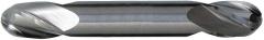 CLEVELAND Ball End Mill,Double End,3/32