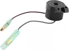 KIMISS Electronic Buzzer Alarm Sounder Boat Warn Alarm Outboard Alarm Buzzer Audio Warn Alarm Remote Control Box Outboard Engine Alarm Single and Double Key Panel