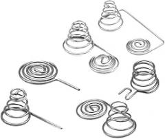5PCS AA Battery Negative and Positive Coils Spring Contact Plate Nickel Wire Spring,FW-DCTHFZ9X23