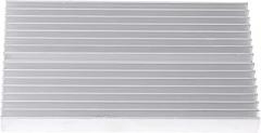 Efficient Aluminum Heat Sink for DIY Cooling 100x60x10mm - Enhanced Cooling Module for IC LED Power Transistor - Aluminum Heatsink for Electronics