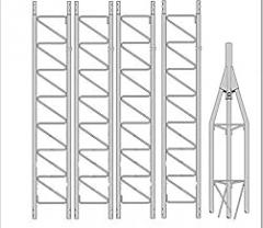 Rohn 25G Series 50' Basic Tower Kit with 25AG Top