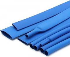 3:1 Blue Heat Shrink Tube with Glue, Dual Wall Polyolefin Insulated Shrink Wrap Sleeve, 1-20m Length, 1.6-39mm ID – for Wire Harness, Electronic Equipment Insulation & Protection(1 Meter,ID 1.6mm)