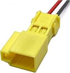 2 Pin 2.8mm Car Inner Chamber Light Plug Wiring Harness Automotic Male Female Electronic Connector 191906231A 1H0906712 Fit Compatible with V/W (Color : 2Pin Male, Size : 1 Pc with 15cm Wire)