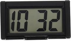 Car Mini Digital Dashboard Clock Electronic Vehicle Clock Adhesive Mount Auto Digital Display for Cars Trucks and SUVs