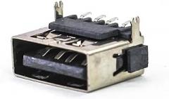 fengpeng 10style 10Pcs/Lot Female USB 2.0 DIP 4 Pin Foot Type A 90 Insert Direct Data Charge Plug Socket Jack Connector Wire Adapeter(Style 5)