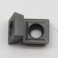 for SPMG060204-TG Carbide Inserts 10pcs for U Drill Tool, LF6018 Grade, Suitable for -Finishing and Finishing, Compatible with 16-20 mm Holder, High Grip &