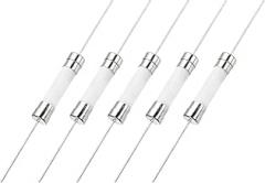 MECCANIXITY 5Pcs 250V 30A Fast Blow Fuse, 6 x 30mm Mini Axial Lead Ceramic Fuses for Holiday String Light LED Decor Electronics Equipment