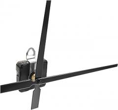 TEHAUX 1Set DIY Clock Hands Replacement Kit Battery Powered Clock Mechanism for Wall Clock Repair Easy to Install Clock Movement with Elegant Design for Home Decor