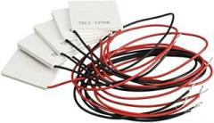 5pcs Thermoelectric Cooler Module Heat Sink Cooling Peltier Cooling Pad for Electronics