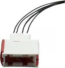 1 Pcs Female Male Car Sensor Plug Wiring Harness Waterproof Electronic Connector With Cable For 144998-5 3MTS04FW(1 female set)