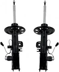 2X Compatible For Lincoln MKS 2013-2016 Front Left Right Shock Absorber Struts Electronic