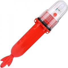 LED Flare for Boats, Fishing Boating Marine Signal Lights, Marine Flares for Boats, Electronic LED Fishing Light, Day/Night Flare Boating Safety Flare