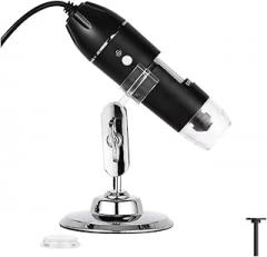 Microscopes Equipment 1600X Digital Microscope Camera 3in1 Type-C USB Portable Electronic Microscope