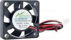ANCHAOPU ACP3007 3cm 30mm Fan 30x30x7mm DC5V/12V/24V 2pin Micro Ultra-Thin Axial Flow Fan Cooling Fan for Power Printers Replacement for OEM New 2026 High for Reliable Electronic Component