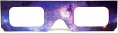 GloFX Paper Cardboard Diffraction Glasses - Great for Christmas Lights, Parties, Raves, Music Festivals, Light Shows, Fireworks