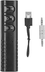 3.5mm AUX Adapter Bluetooth V5.0 Receiver Stereo Adapter Audio Music for Speaker Plug and Play Bluetooth Hands- Radio Adapter MP3 Player 25g/0.9oz
