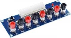 ATX Power Supply Board Output Terminal Module Desktop PC Chassis Adapter with Fuse Protection Compatible for Embedded Electronics Projects