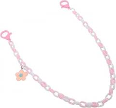 Milisten Mask Necklace with Flower Colorful Chain, Anti-lost Glasses Strap, Eyeglass Holder for School and Travel, Comfortable Lightweight Eyewear Accessory