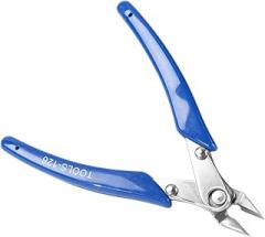Diagonal Cutting Nippers, Electronic Plier, Wire Cable Cutters Repair Tools for Professional and Practical Design, High Hardness, Comfortable Grip, Super Cutting Ability, Made of