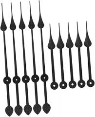 Garneck 5 Pack DIY Wall Clock Hands Kit Large Mechanical Clock Parts Replacement